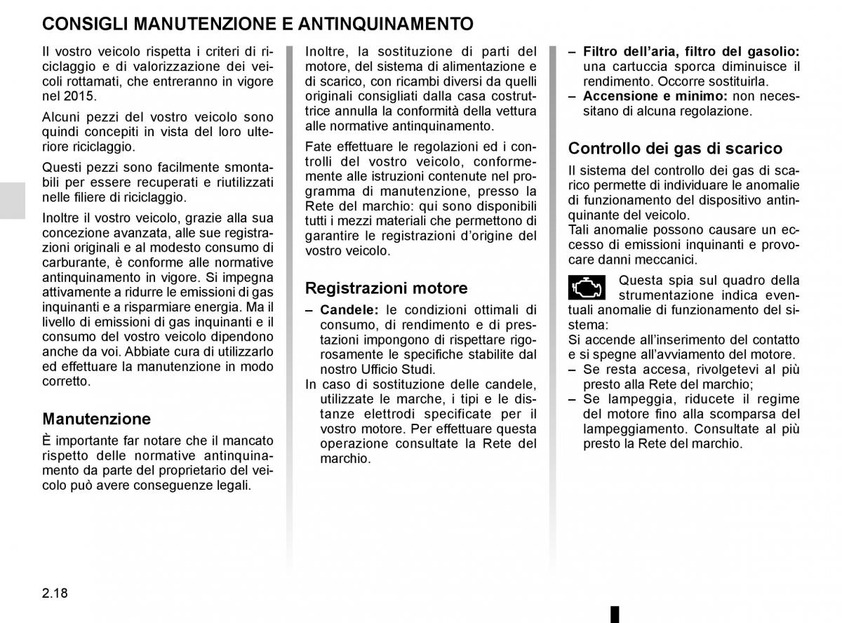 Renault Clio IV 4 manuale del proprietario / page 108