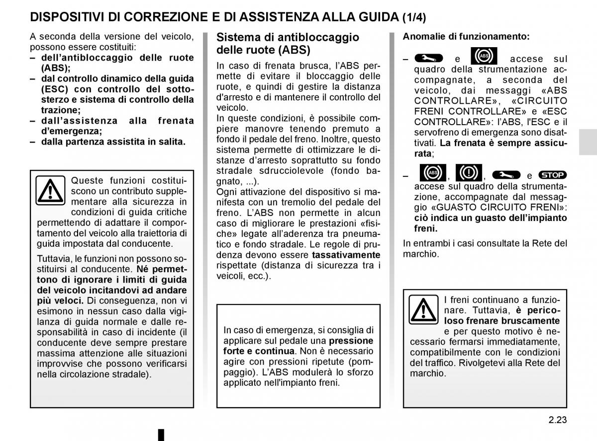 Renault Clio IV 4 manuale del proprietario / page 113