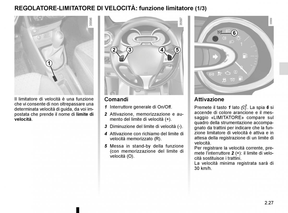 Renault Clio IV 4 manuale del proprietario / page 117