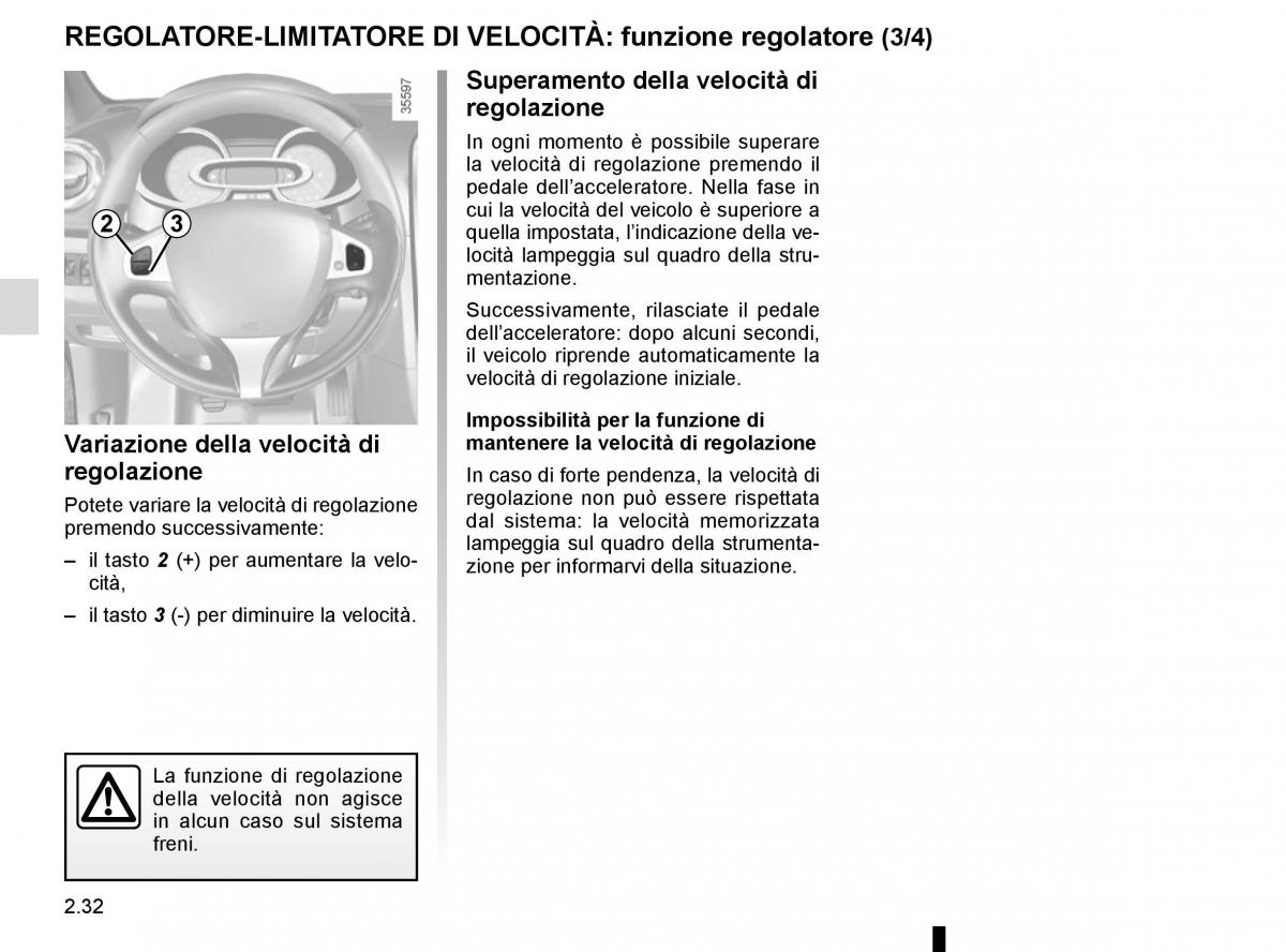 Renault Clio IV 4 manuale del proprietario / page 122