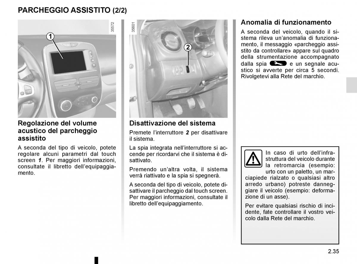 Renault Clio IV 4 manuale del proprietario / page 125