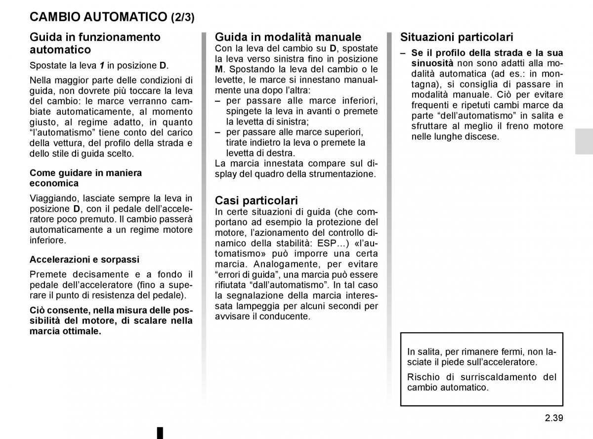 Renault Clio IV 4 manuale del proprietario / page 129