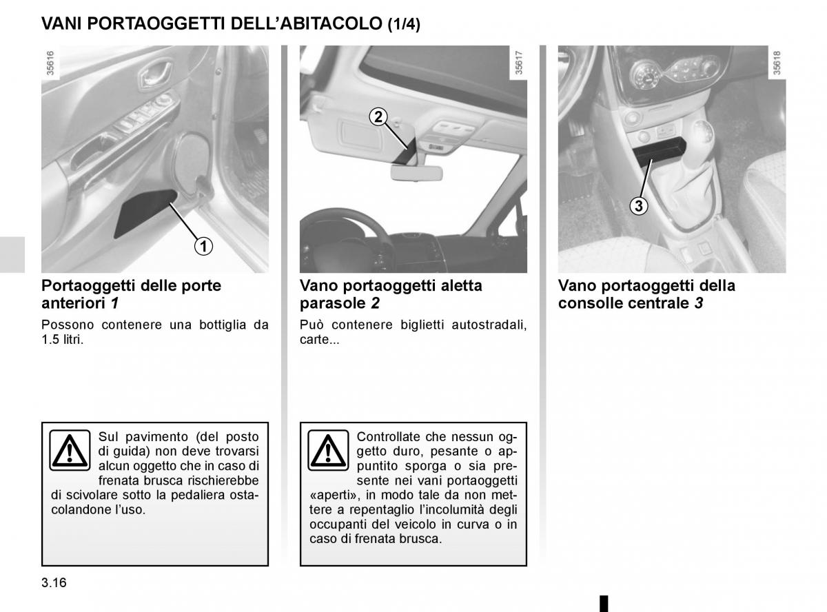 Renault Clio IV 4 manuale del proprietario / page 146