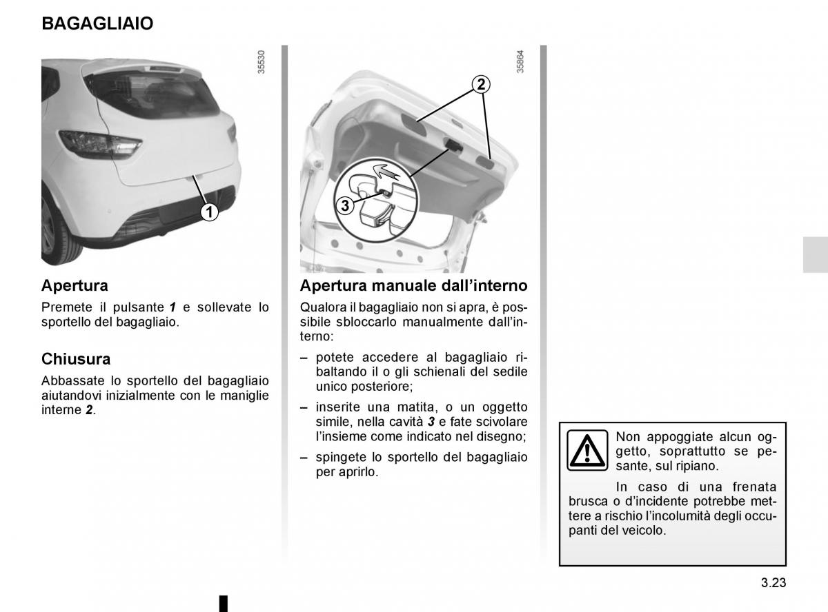 Renault Clio IV 4 manuale del proprietario / page 153