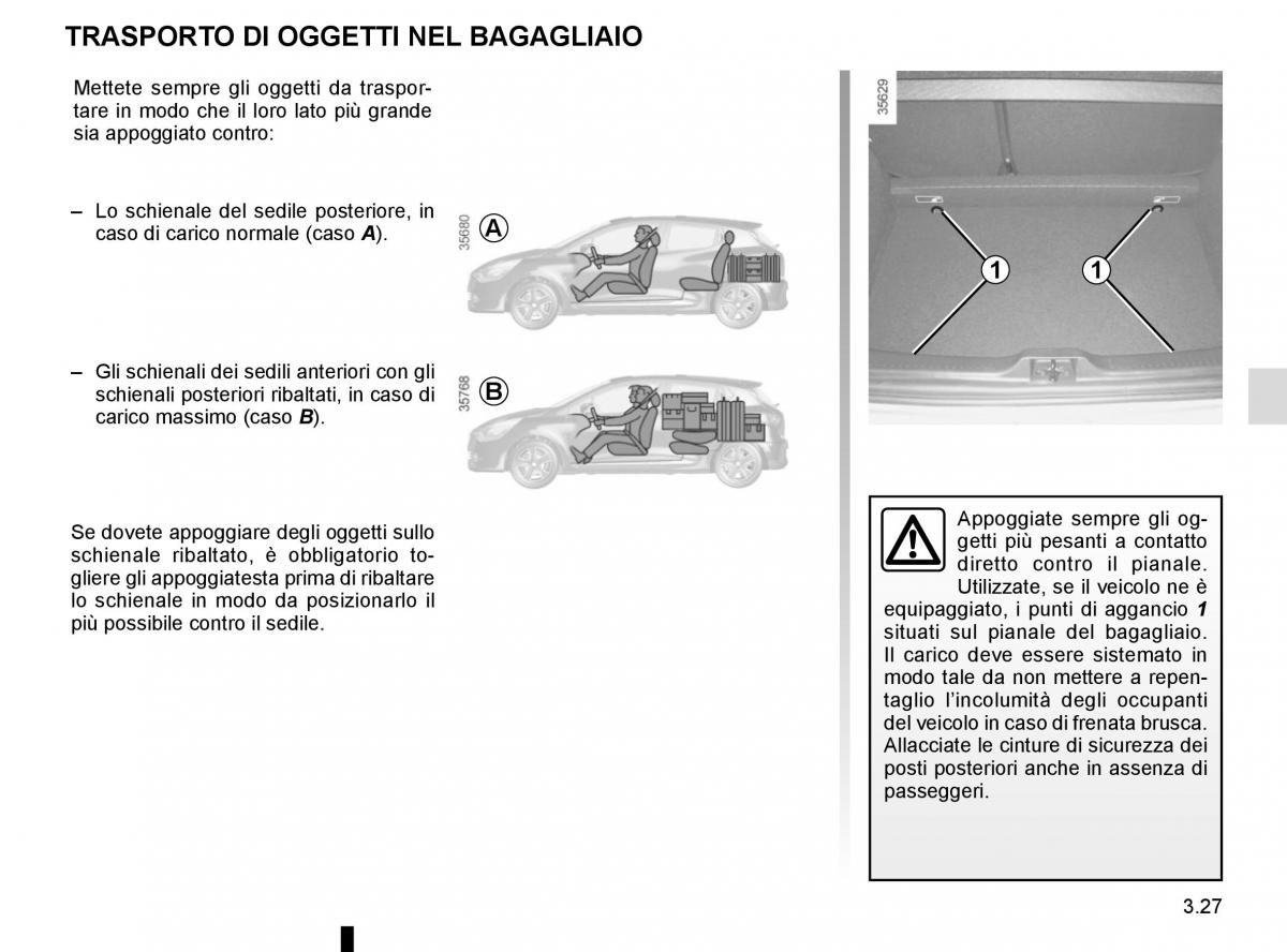 Renault Clio IV 4 manuale del proprietario / page 157