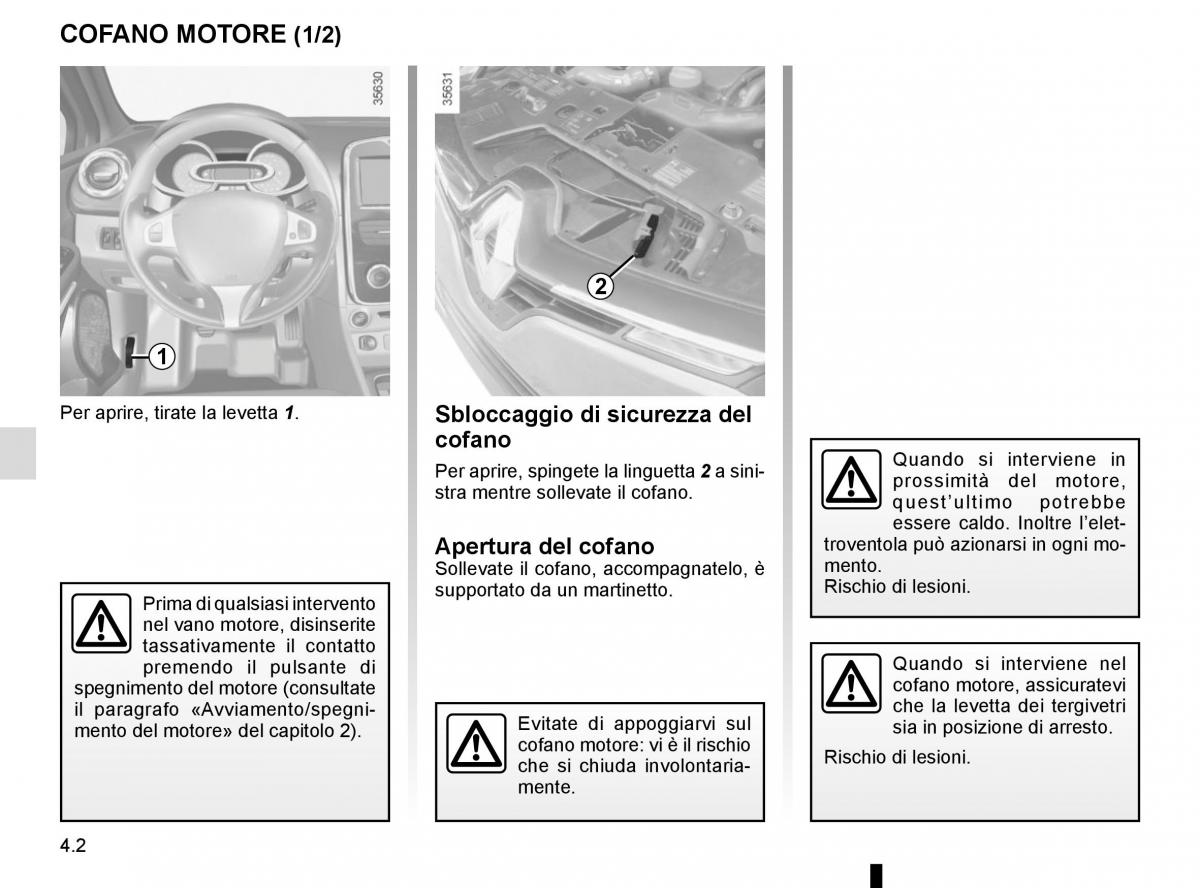 Renault Clio IV 4 manuale del proprietario / page 164