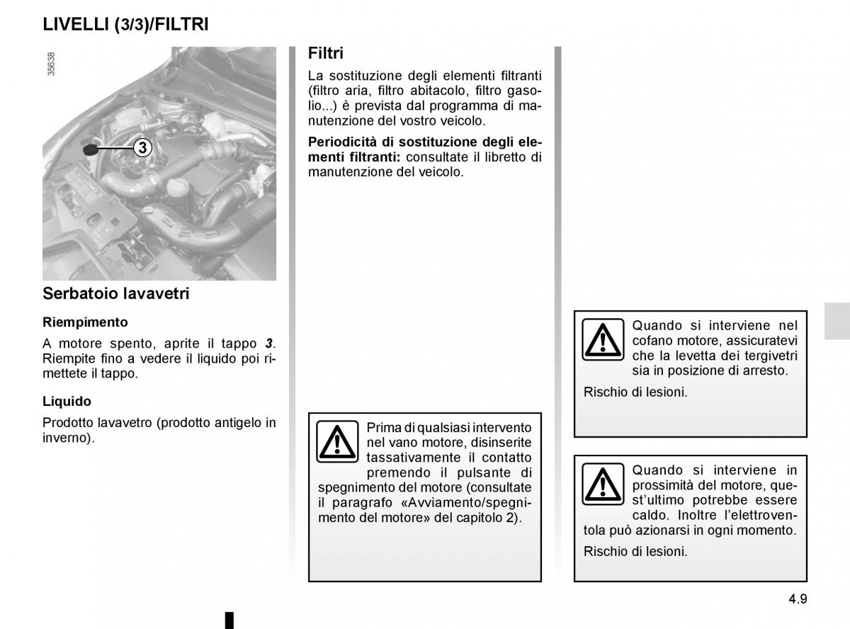 Renault Clio IV 4 manuale del proprietario / page 171