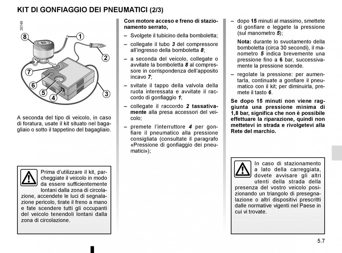 Renault Clio IV 4 manuale del proprietario / page 185