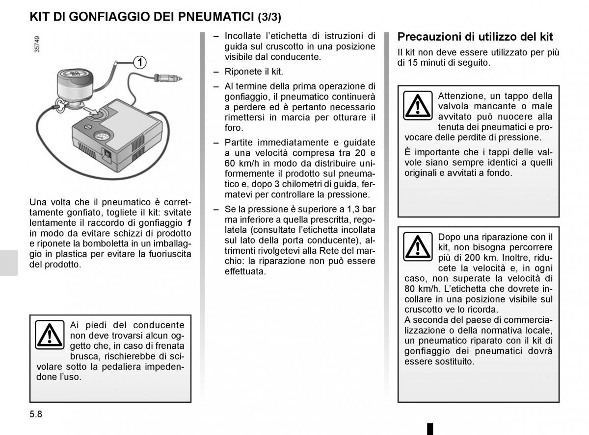 Renault Clio IV 4 manuale del proprietario / page 186