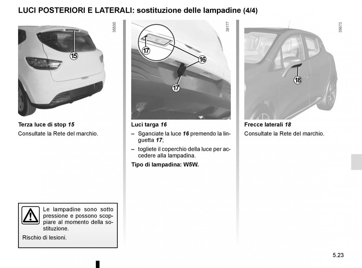 Renault Clio IV 4 manuale del proprietario / page 201