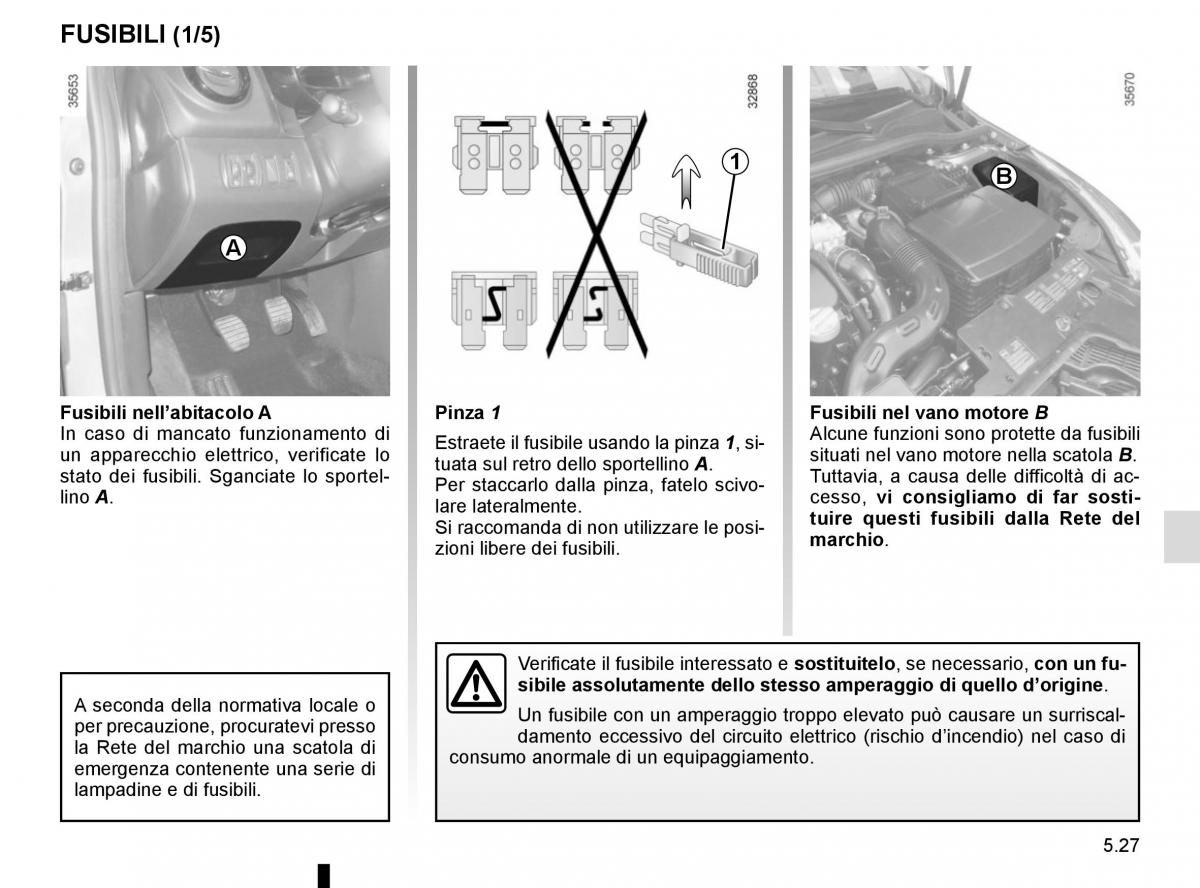 Renault Clio IV 4 manuale del proprietario / page 205