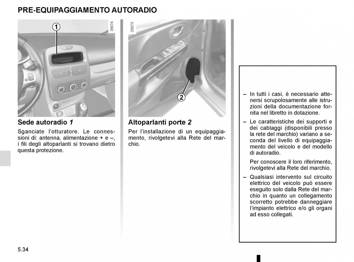 Renault Clio IV 4 manuale del proprietario / page 212