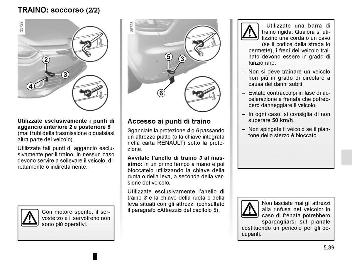 Renault Clio IV 4 manuale del proprietario / page 217