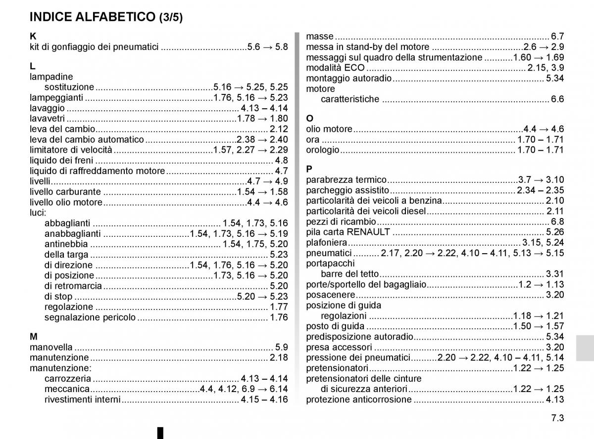 Renault Clio IV 4 manuale del proprietario / page 247