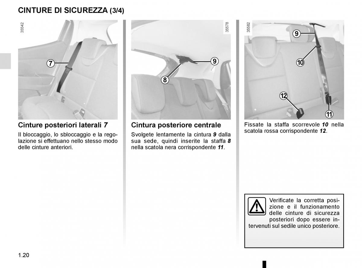 Renault Clio IV 4 manuale del proprietario / page 26