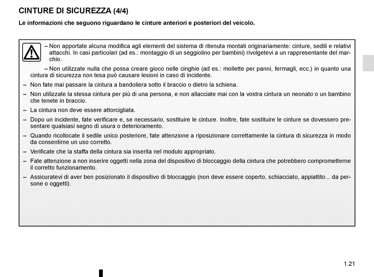 Renault Clio IV 4 manuale del proprietario / page 27