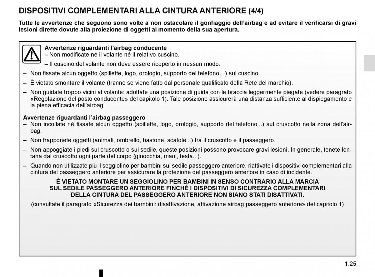 Renault Clio IV 4 manuale del proprietario / page 31