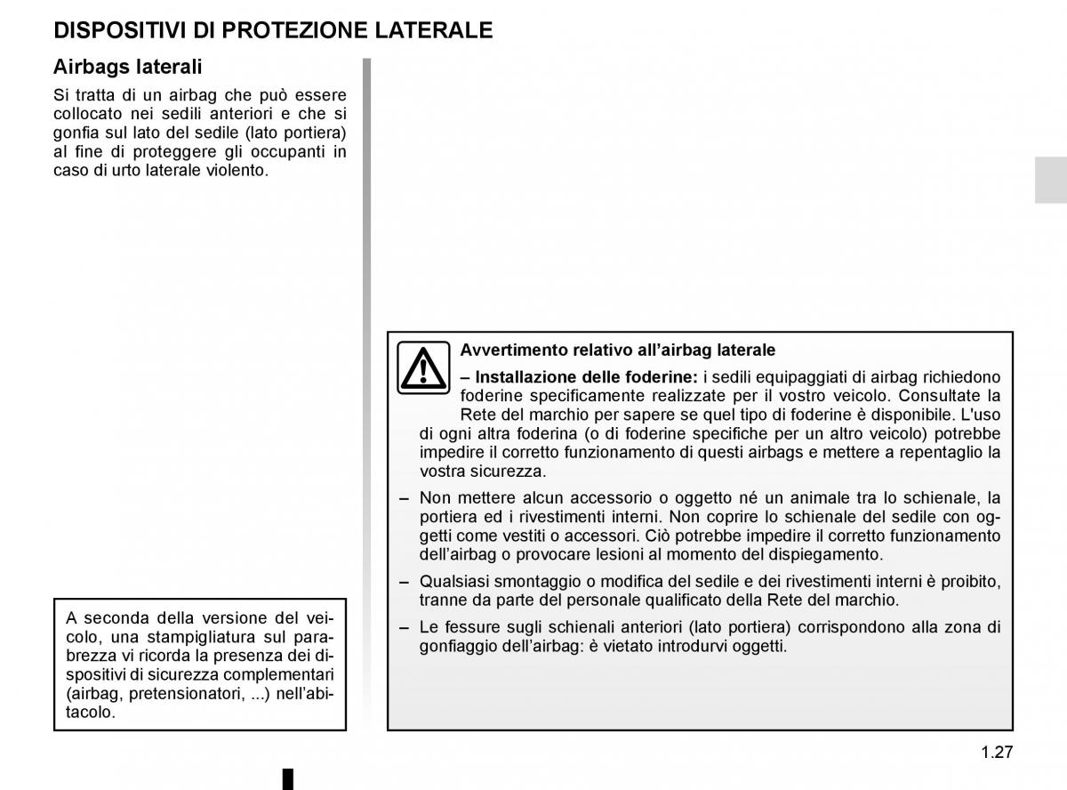 Renault Clio IV 4 manuale del proprietario / page 33