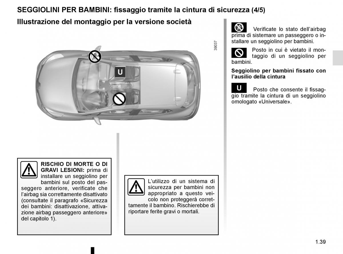 Renault Clio IV 4 manuale del proprietario / page 45