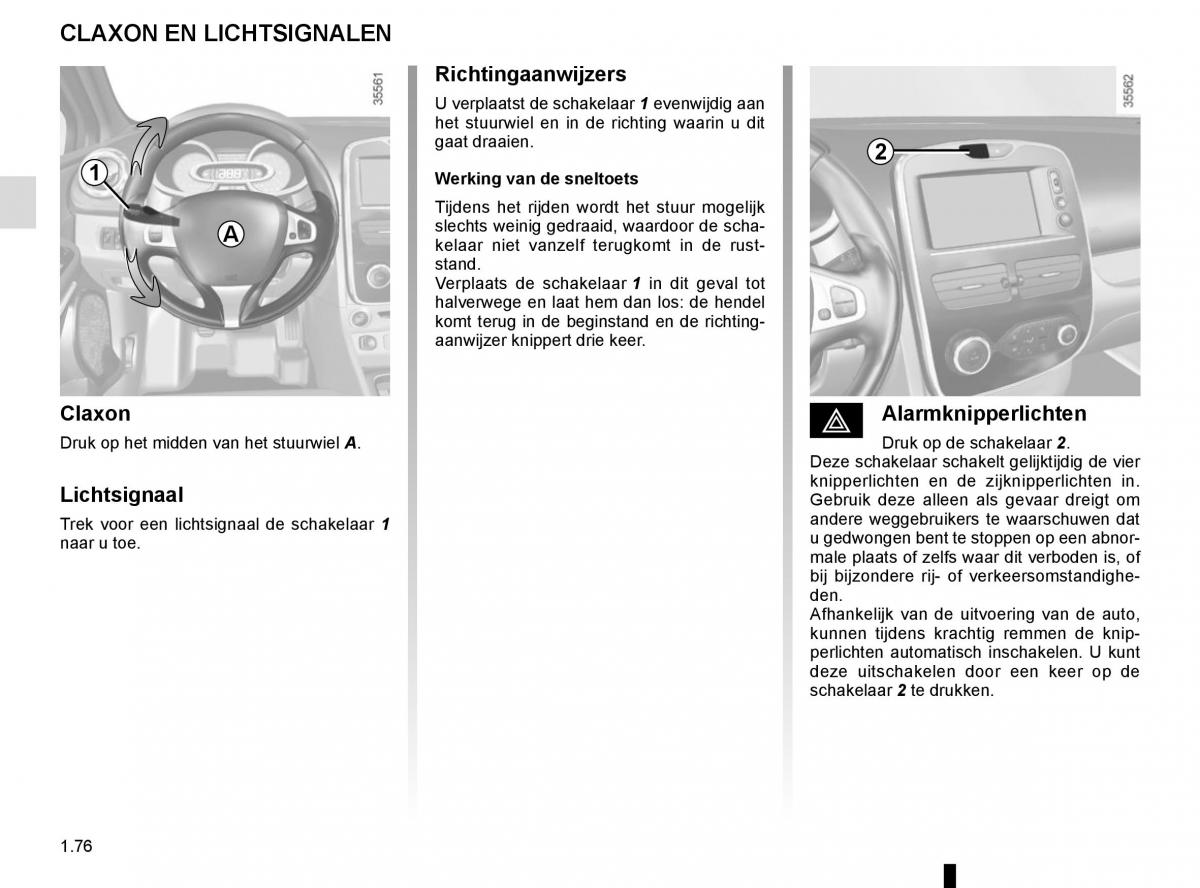 Renault Clio IV 4 handleiding / page 82