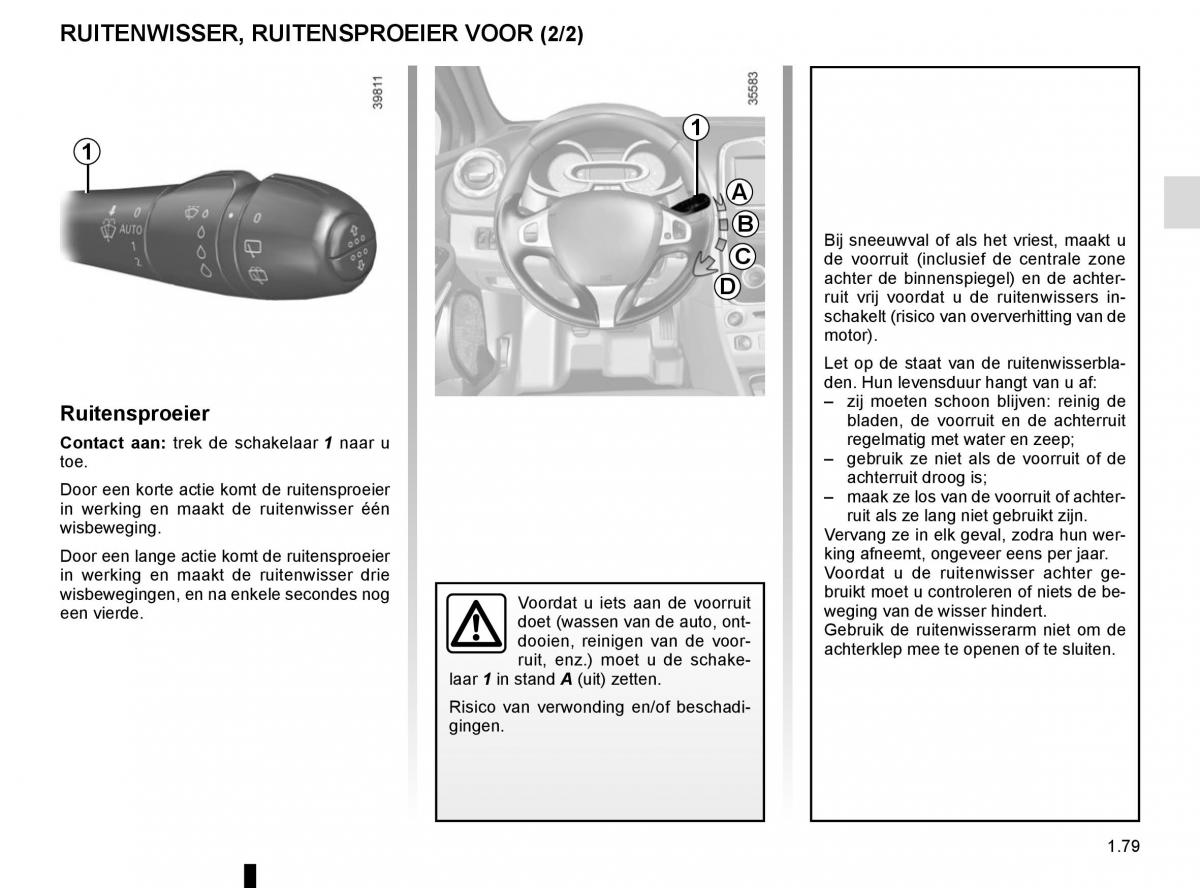 Renault Clio IV 4 handleiding / page 85