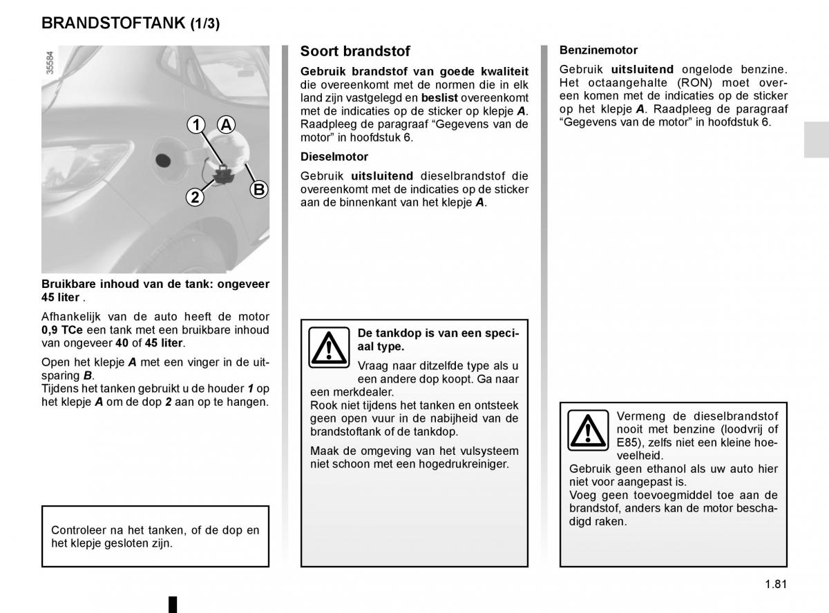 Renault Clio IV 4 handleiding / page 87