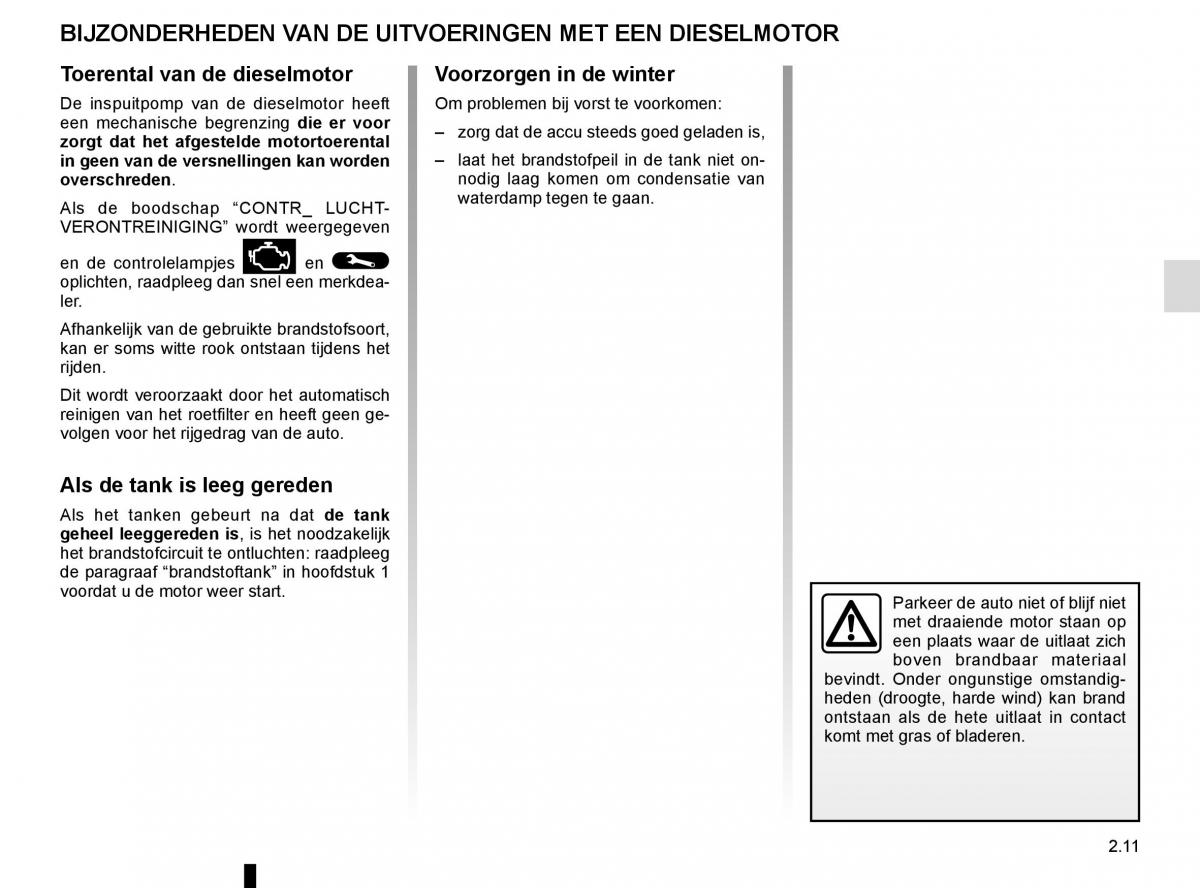 Renault Clio IV 4 handleiding / page 101