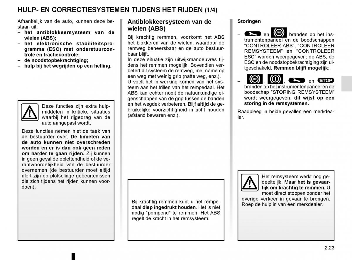 Renault Clio IV 4 handleiding / page 113