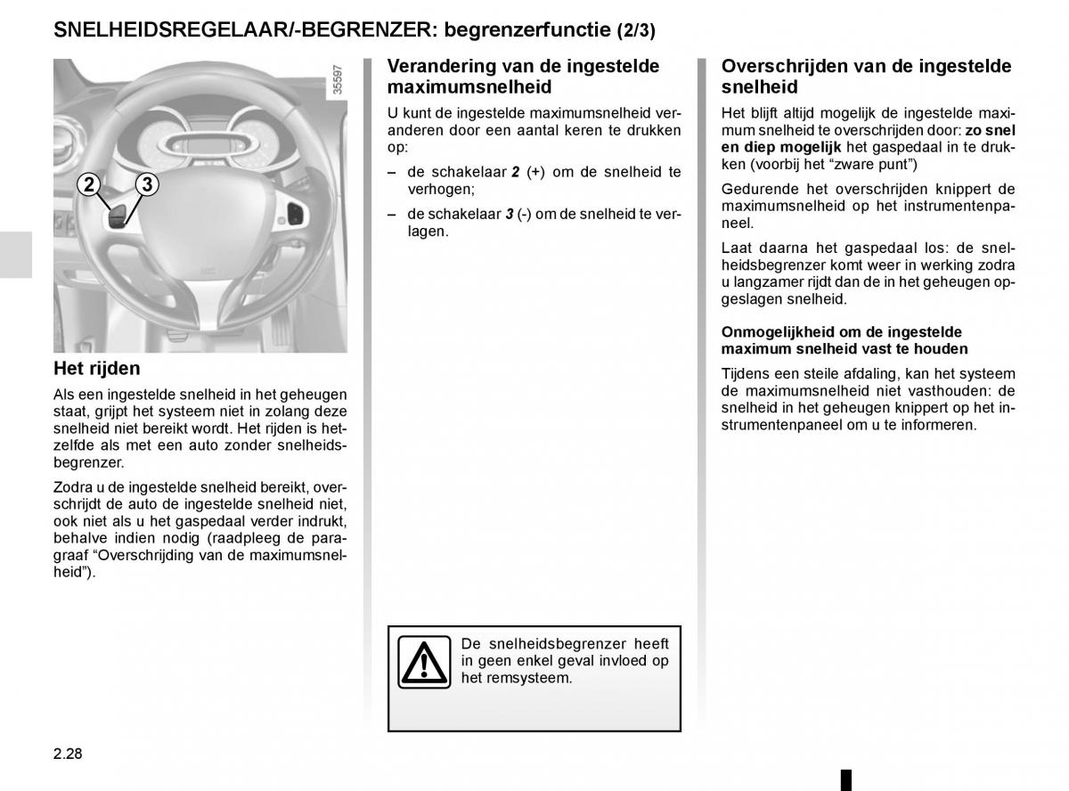 Renault Clio IV 4 handleiding / page 118