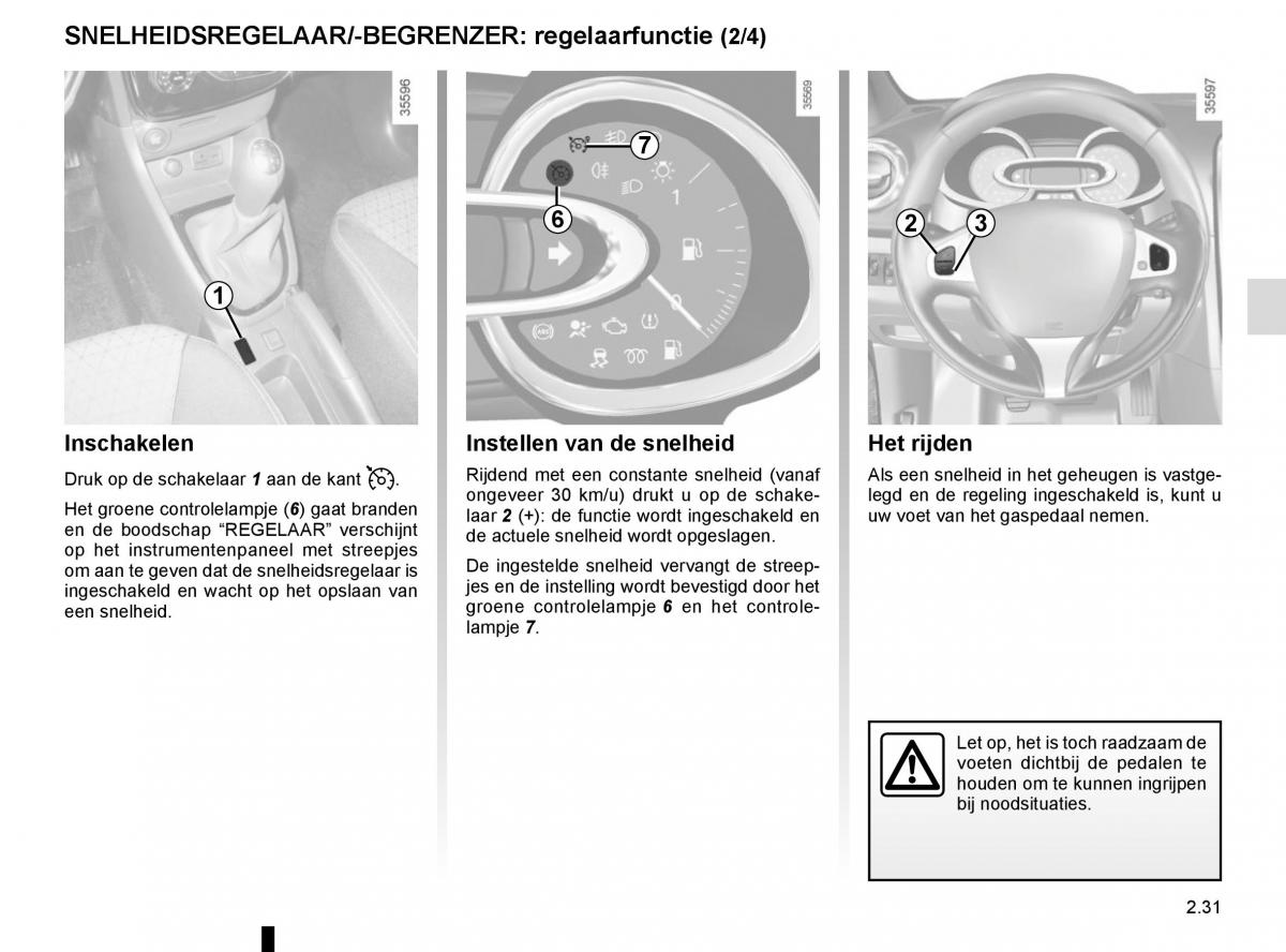 Renault Clio IV 4 handleiding / page 121