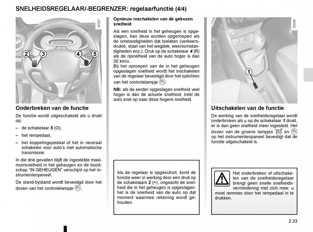 Renault Clio IV 4 handleiding / page 123