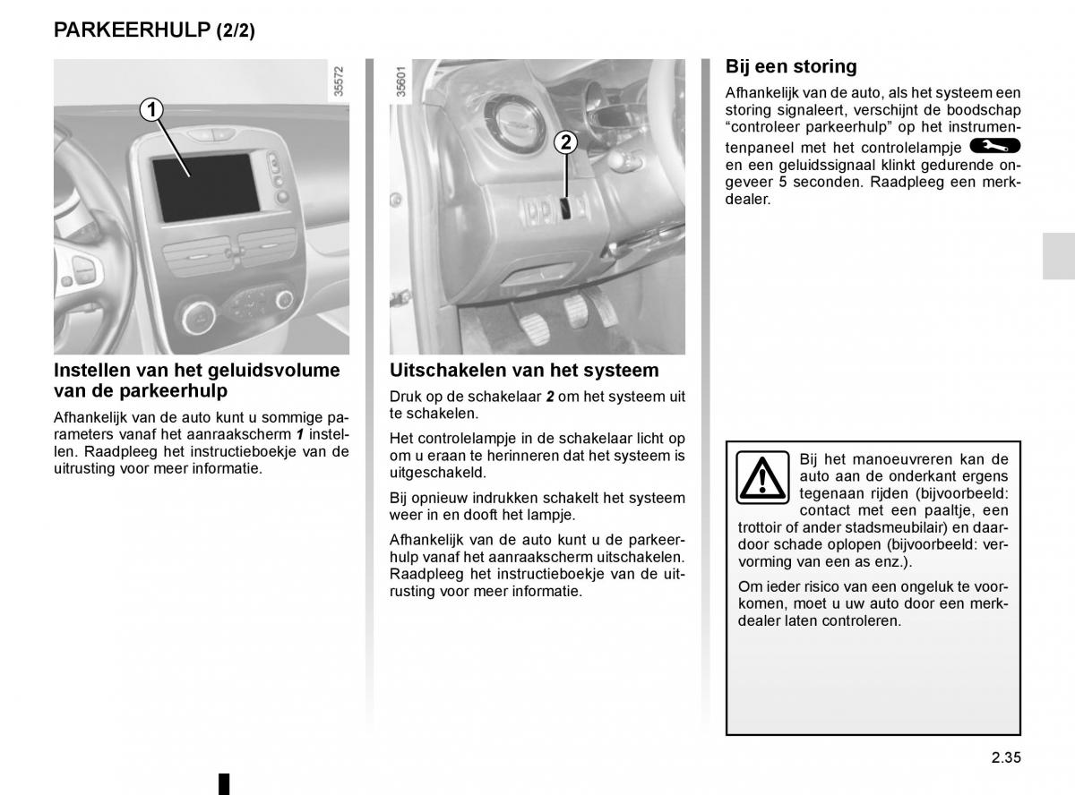 Renault Clio IV 4 handleiding / page 125