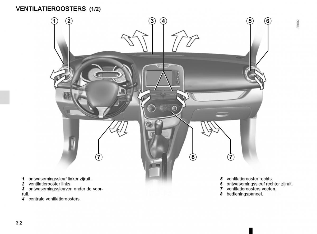 Renault Clio IV 4 handleiding / page 132