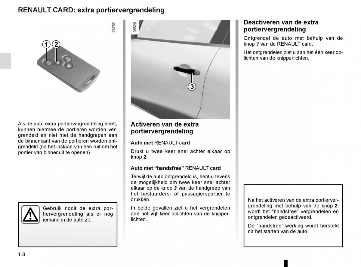 Renault Clio IV 4 handleiding / page 14