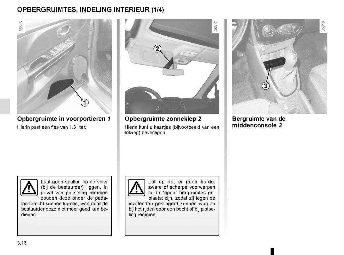 Renault Clio IV 4 handleiding / page 146