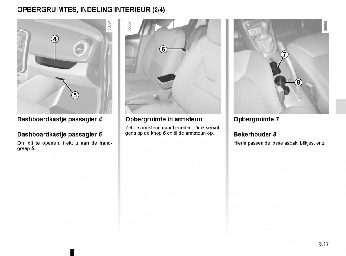 Renault Clio IV 4 handleiding / page 147