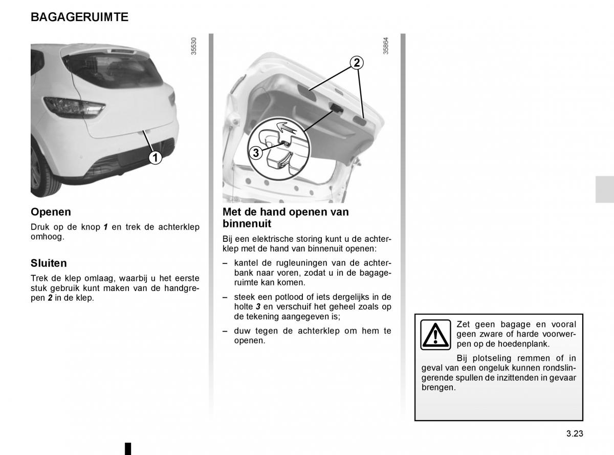 Renault Clio IV 4 handleiding / page 153