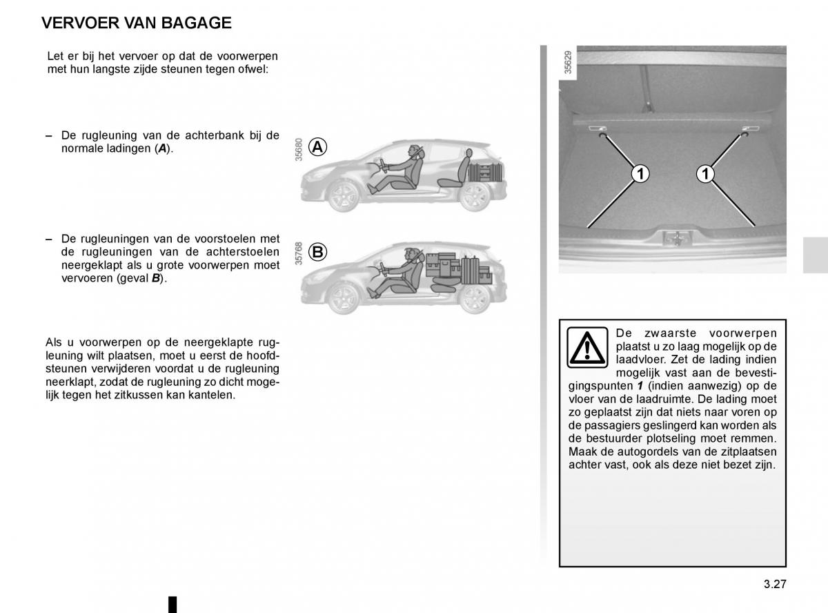 Renault Clio IV 4 handleiding / page 157