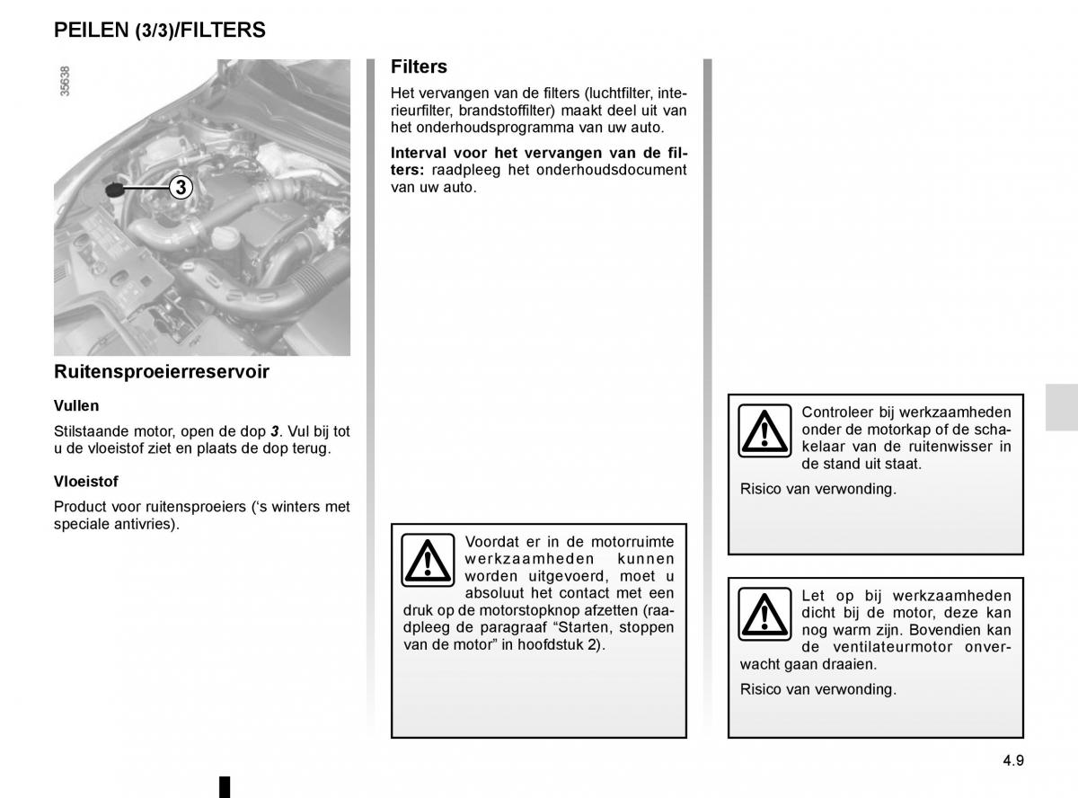 Renault Clio IV 4 handleiding / page 171