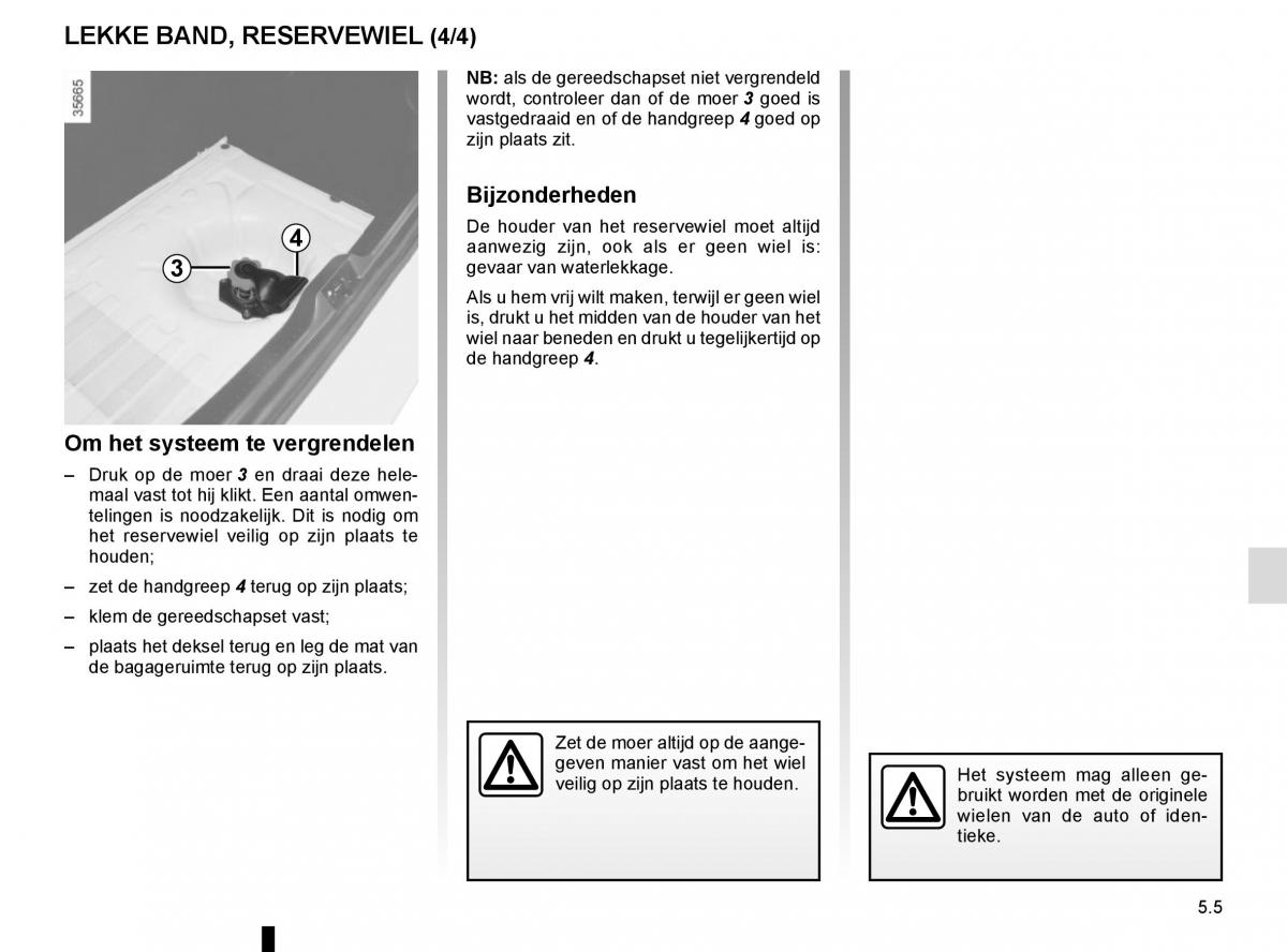 Renault Clio IV 4 handleiding / page 183