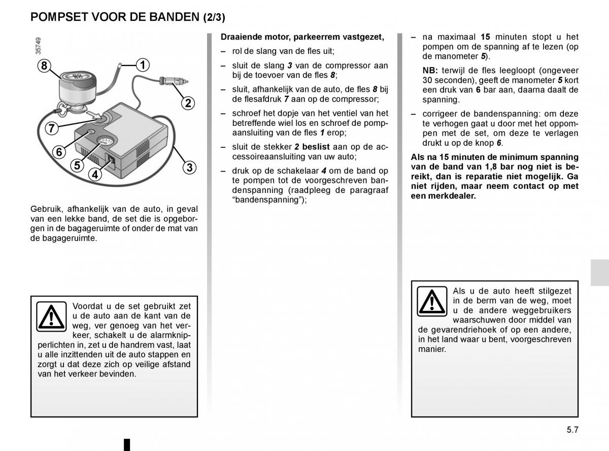 Renault Clio IV 4 handleiding / page 185