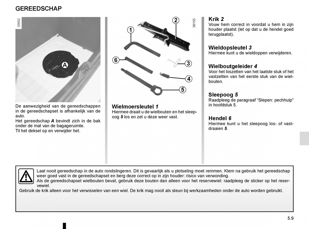 Renault Clio IV 4 handleiding / page 187