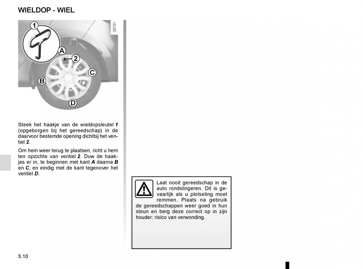 Renault Clio IV 4 handleiding / page 188