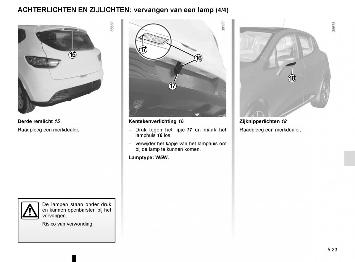 Renault Clio IV 4 handleiding / page 201