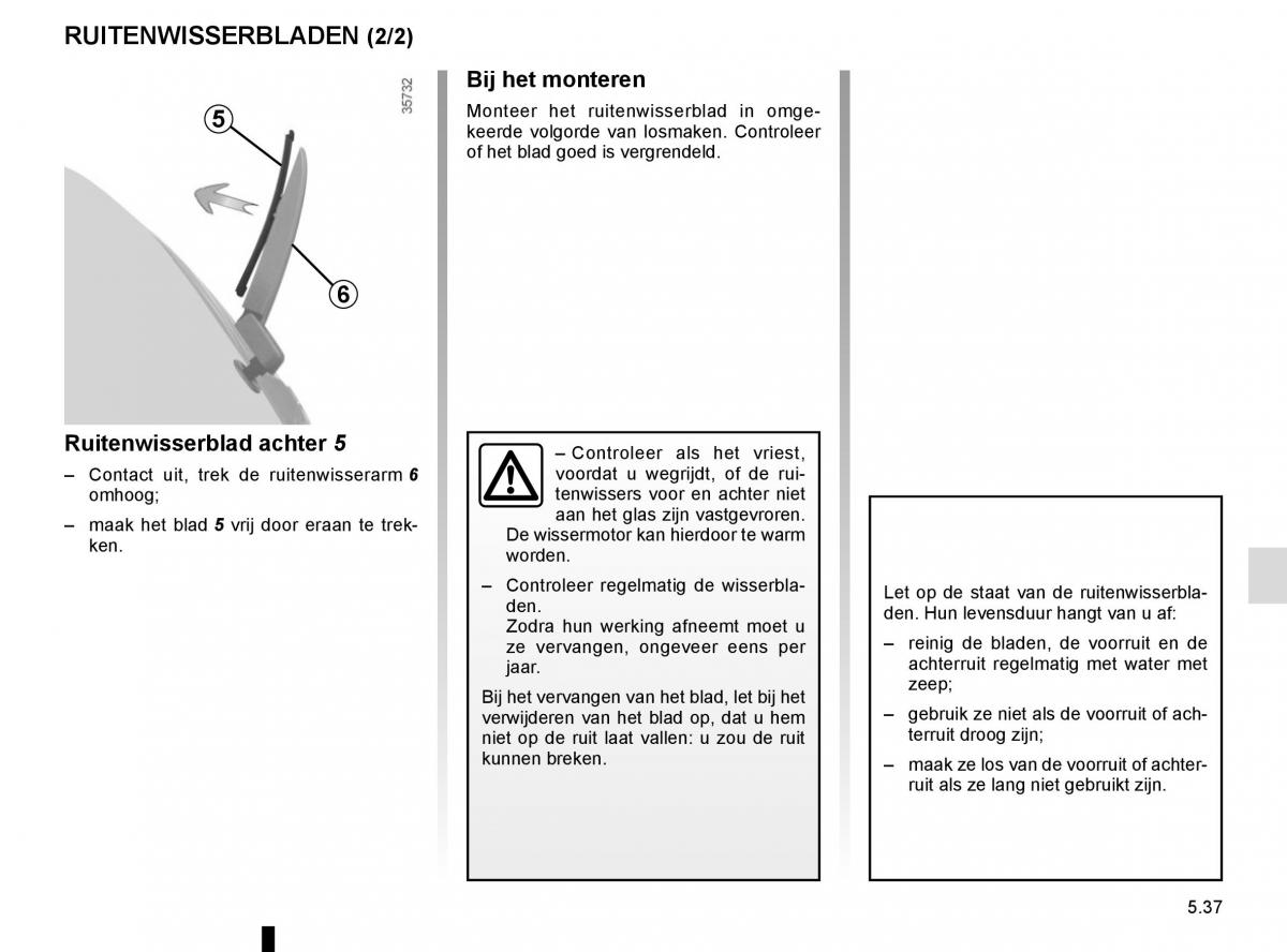 Renault Clio IV 4 handleiding / page 215