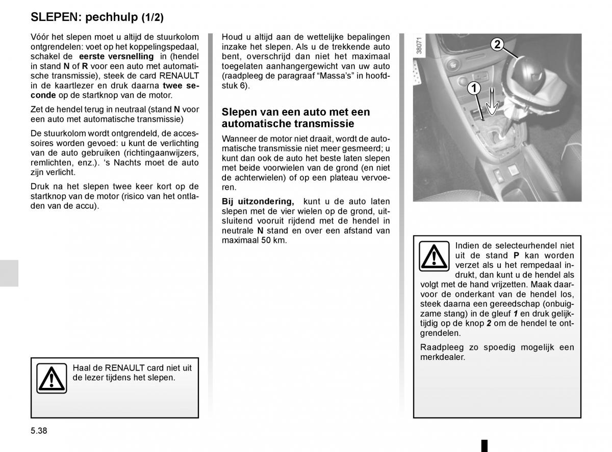 Renault Clio IV 4 handleiding / page 216