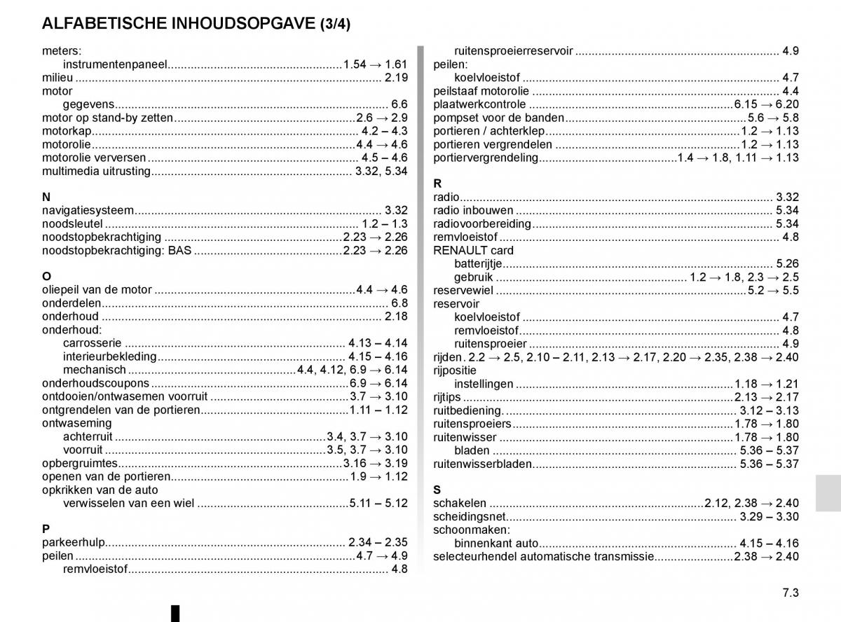 Renault Clio IV 4 handleiding / page 247