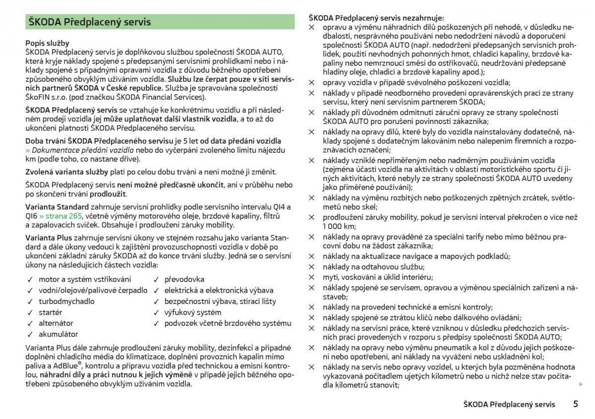 Skoda Kodiaq navod k obsludze / page 7