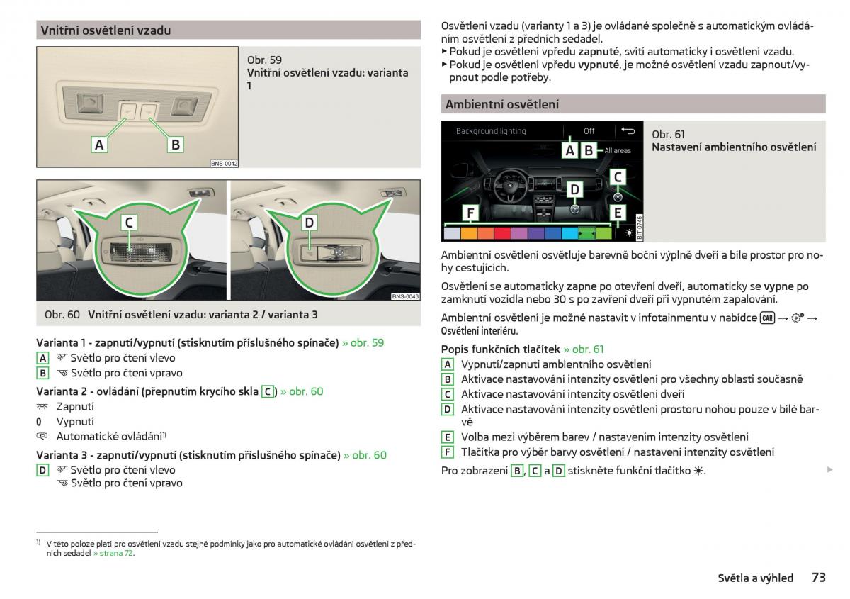 Skoda Kodiaq navod k obsludze / page 75