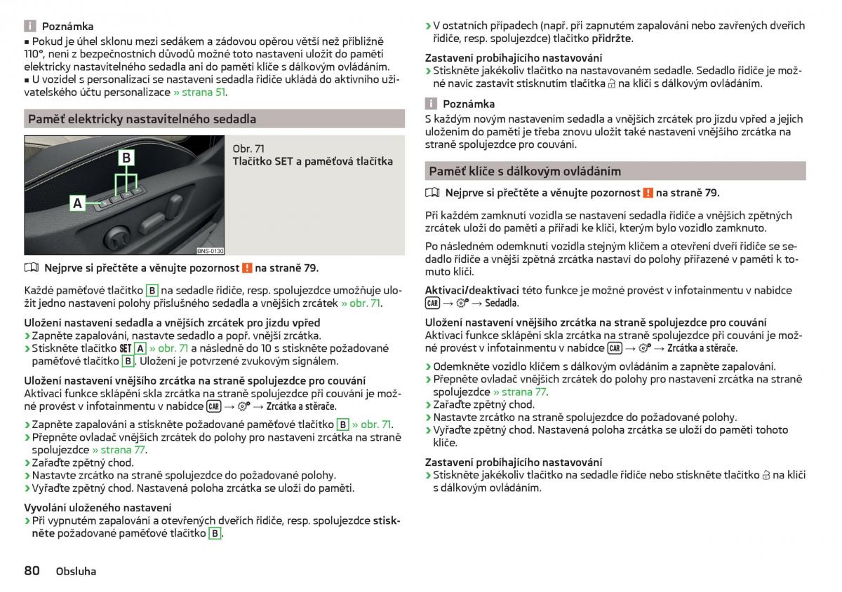 Skoda Kodiaq navod k obsludze / page 82